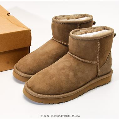 UGG MINI BAILEY BUTTON II 經典紐扣短筒平底套筒短靴雪地靴