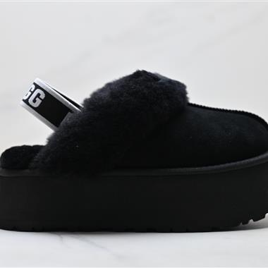 UGG DAKOTA 舒適柔軟時尚 耐磨增高保暖 一腳蹬保暖雪地靴