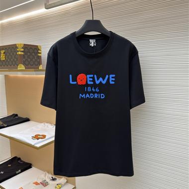 LOEWE  2026夏季新款短袖T恤  尺寸偏大