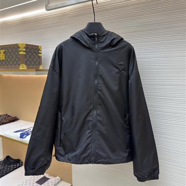 PRADA   2026秋冬新款風衣夾克外套  尺寸偏大