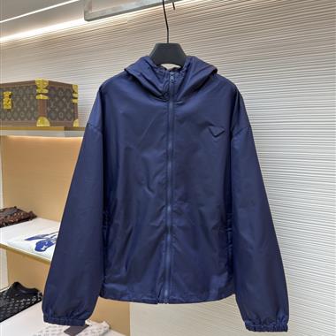 PRADA   2026秋冬新款風衣夾克外套  尺寸偏大