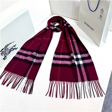 BURBERRY  2026秋冬新款時尚圍巾  尺寸：168-30