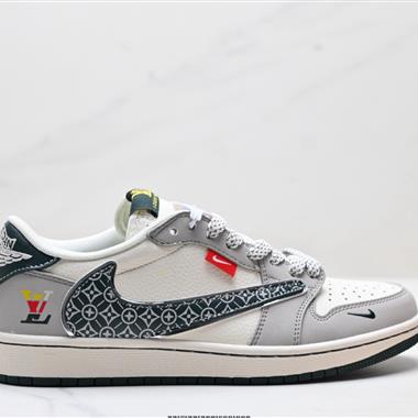 Nike Air Jordan 1 x Travis Scott AJ1倒勾 低幫文化籃球鞋板板鞋