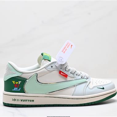 Nike Air Jordan 1 x Travis Scott AJ1倒勾 低幫文化籃球鞋板板鞋