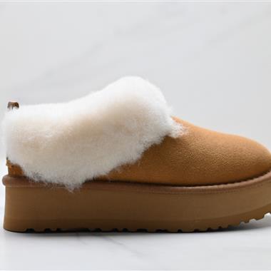 UGG CLASSIC MINI PLATFORM 麂皮 中筒保暖雪地靴