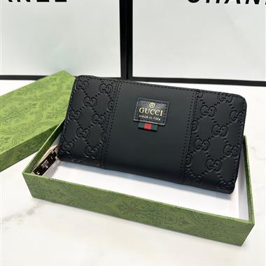 GUCCI   2026新款時尚皮夾 尺寸：20*10CM