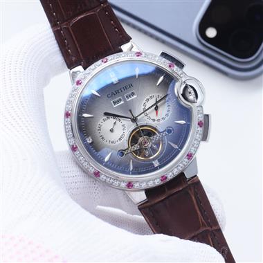 Cartier    2026新款時尚休閒手錶    尺寸：44MM