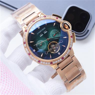 Cartier    2026新款時尚休閒手錶    尺寸：44MM
