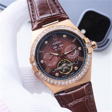 OMEGA    2026新款時尚休閒手錶    尺寸：44MM
