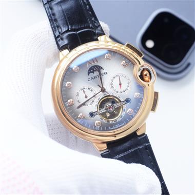 Cartier    2026新款時尚休閒手錶    尺寸：44MM