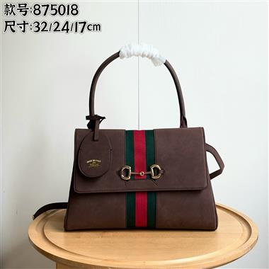 GUCCI   2026新款女生時尚包包   尺寸：32*24*17CM
