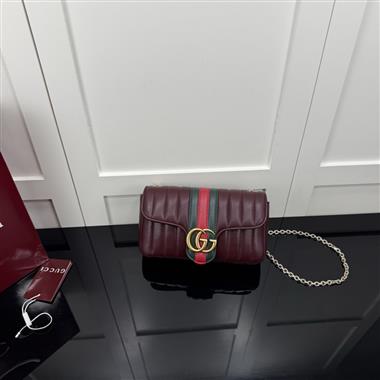 GUCCI   2026新款女生時尚包包   尺寸：20.5*11.5*6CM