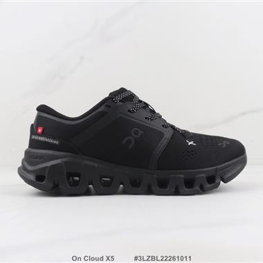 On Cloud X5 昂跑鏤空減震輕便跑步鞋