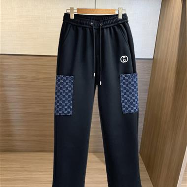 GUCCI   2026秋冬新款休閒長褲