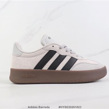 Adidas Barreda 厚底低幫休閒鞋