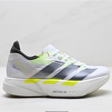 Adidas Adizero Adios Pro 4 M馬拉松飛線賈卡輕質透氣休閒運動跑步鞋